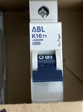 ABL Sursum K16T1 Leitungsschutzschalter 1P 16A 230/400V neu0