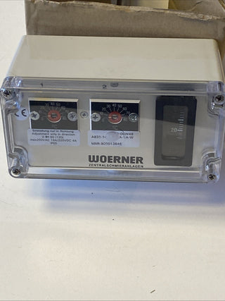 Woerner AB31-143-1A2A-TA-W Temperatursteuerung 16A neu1