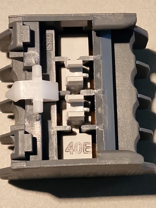 1x ABB CA5-40E Hilfskontaktblock Hilfsschalterblock 4 Schließer frontseitig GEB6
