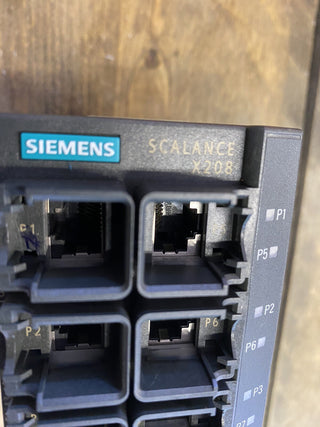 Siemens SCALANCE X208 – Managed Industrial Ethernet Switch (6GK5208-0BA10-2AA3)3