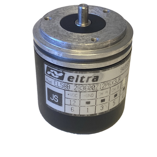 Eltra EL58B Inkremental-Drehgeber | 3600 ppr | 6mm Welle | Encoder – Gebraucht1