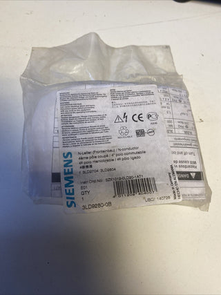 Siemens N-Leiter 3LD9280-0B voreilend schaltend0