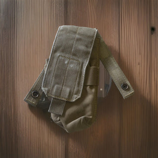 US Army MC MOLLE Double Mag Pouch Coyote Brown NSN 8465-01-558-51678