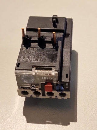 Telemecanique LR2 D13 Motorschutzrelais Thermisches Überlastrelais Gebraucht3