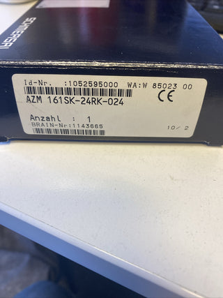 Schmersal AZM 161 Magnet-Verriegelungsschalter 24V AC/DC Arbeitsstrom – NEU0