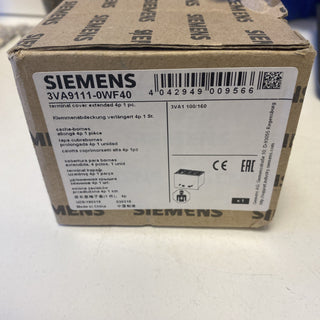 Siemens 3VA9111-0WF40 Klemmenabdeckung verlängert 4-polig 3VA91110WF40 cover0
