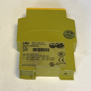 Pilz PNOZ X2.1 24VAC/DC Sicherheitsrelais 2n/o 774306 geb3