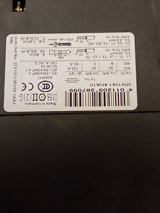 Siemens SIRIUS Motorschutzschalter 3RV1041-4HA10 | S3 | 36-50A | Gebraucht6