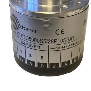 Eltra EL63D5000S5/28P10S3JR Inkrementeller Drehgeber / Encoder – 5000 ppr – Gebr6