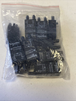 10x Schneider RXM040W Harmony Relay - Modulschutzdiode - für Rxm und RPM - 6V3