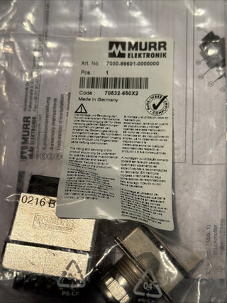 Murrelektronik Push-Pull Power Stecker Stift 0° Federkraftanschluss | 7000-996010
