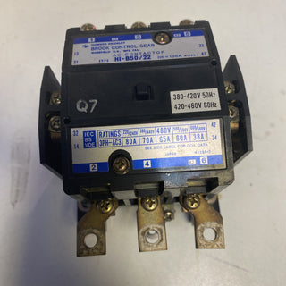 Hawker Siddeley HI-B50/22 Schütz / Contactor | 100A | 110V AC Spule | Brook Cont8