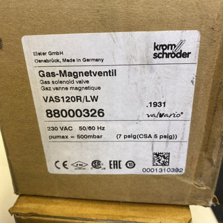 KROM SCHRÖDER VAS120R/LW Gas-Magnetventil 88000326 -new-0