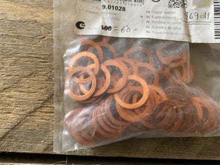 60x DT ERSATZTEILE 9.01028 - Dichtung, Ölablassschraube1