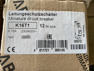 ABL Sursum K16T1 Leitungsschutzschalter 1P 16A 230/400V neu1