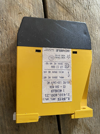 Schiele LRS 2.410.400.22 Relais 110–240V AC Wechslerrelais geb2