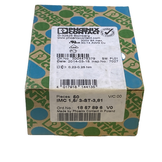 50x Phoenix Contact IMC 1,5/ 3-ST-3,81 (1857896) Leiterplattenstecker NEU OVP