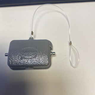 Han 6B Abdeckkappe für Kupplungsgehäuse, Metall, mit Befestigungsschnur3