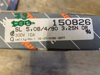 79x Weidmüller 1508260000 Stiftleiste OMNIMATE SL 5.08/04/90 – NEU1