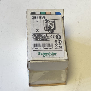 Schneider ZB4BV6 Befestigungsflansch Lampenfassung BA9s Harmony XB4 NEU1