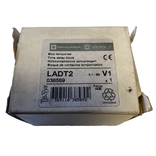 Telemecanique LADT2 TeSys Deca Zeitbaustein 0,1-30s ansprechverzögert – NEU0