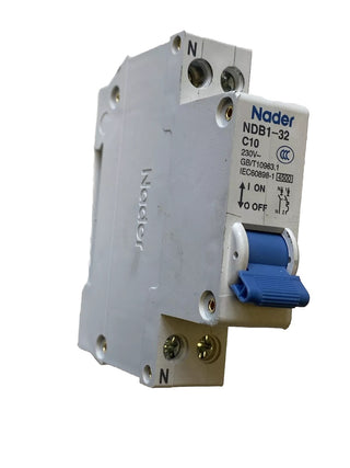 NADER NDB1-32 C10 1P+N Leitungsschutzschalter 230V – neu2