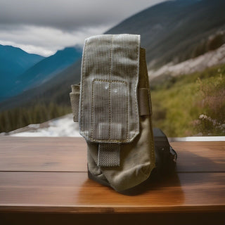 US Army MC MOLLE Double Mag Pouch Coyote Brown NSN 8465-01-558-51672