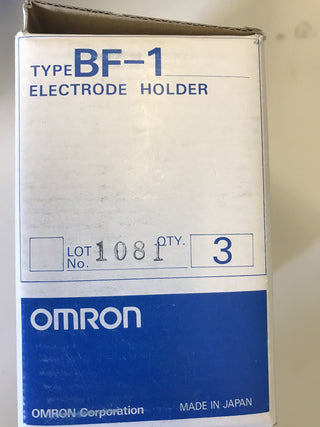 OMRON BF-1 Elektrodenhalter – Einpolig für Füllstandssteuerung 61F – NEU & OVP0