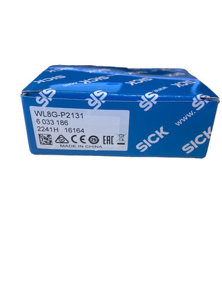 SICK WL8G-P2131 (6033186) Reflexions-Lichtschranke – NEU & OVP1