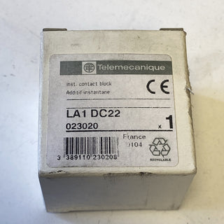 Telemecanique LA1DC22 Hilfsschalterblock (2S/2Ö) – NEU & OVP1