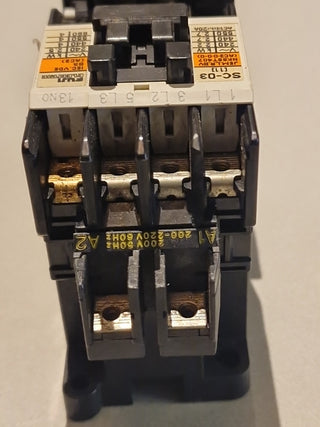 Fuji Electric SC-03 (11) Magnetschütz + TR-0N/3 Überlastrelais (0,8-1,2A) | Gebr2