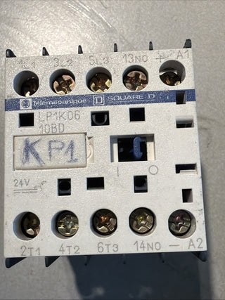 TELEMECANIQUE Contactor, LP1K0610BD, P/N:036322,1