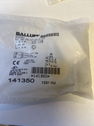 BALLUFF BOS00UJ / BLE 18E-PS-1P-E5-D-S4 / 141350 / Neu OVP1