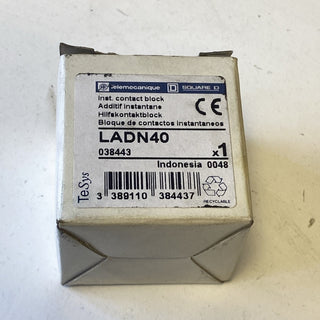 Telemecanique LADN40 Hilfsschalterblock – TeSys D – 4 NO / 4S – NEU & OVP1