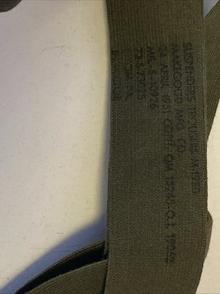Us Army M1950 Hosenträger von denn 1950 er siehe Bilder13