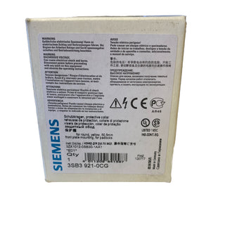 Siemens 3SB3921-0CG Schutzkragen für Not-Halt 22mm Gelb NEU OVP 3SB39210CG0