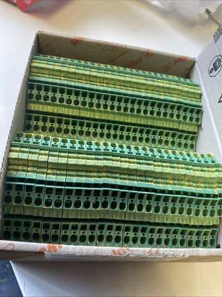 50x Weidmüller ZDK 2.5-2PE Mehrstock-Schutzleiterklemme Reihenklemme 1791010000 