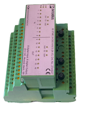 PHOENIX CONTACT INTERBUS IB STME 24 DIO 8/8/3-2A-V3 Ord.No.: 2724627 SPS Modul1