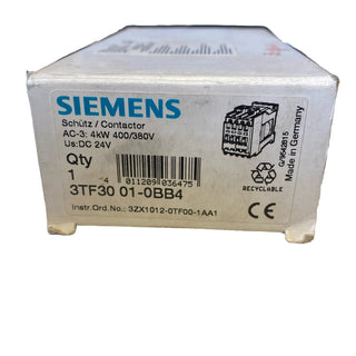 Siemens 3TF3001-0BB4 Leistungsschütz – NEU & OVP1