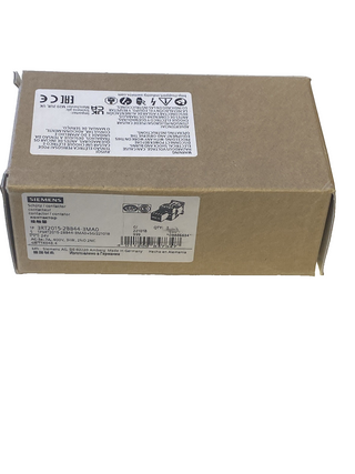 Siemens SIRIUS Leistungsschütz 3RT2015-2BB44-3MA0 7A 3kW 24VDC 2S+2Ö OVP1