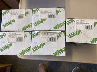 100X WAGO Abschlußplatte 279-346 2