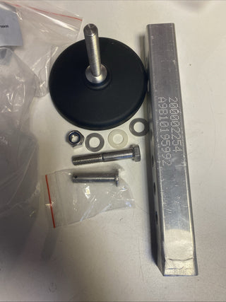4x NGI ZDG Edelstahl Maschinenfuß Stellfuß Hygienic Pat. Pend. NEU OVP1