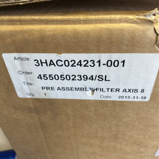 ABB 3HAC024231-001 PreAssembly Filter Axis 8 – NEU & OVP (NFP)0