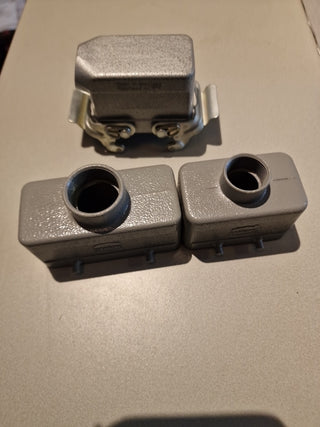 Posten Harting Han Gehäuse Fabrique en RFA Industriesteckverbinder Set Gebraucht0
