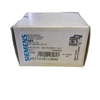 3RT1015-1JB42 SIEMENS Schütz, AC-3 3 KW/400 V, 1 Öffner, DC 24 V, 0,7 ... 1,25 *0