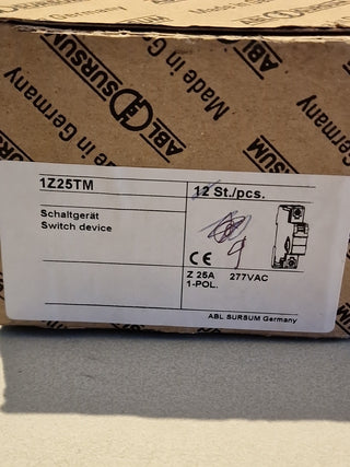 ABL Sursum 1Z25TM Leitungsschutzschalter 25A 277VAC neu6