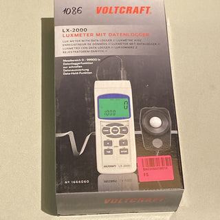 VOLTCRAFT VC-8330300 LX-2000 Luxmeter 0 - 99900 lx – Professionelles Messgerät m2