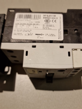 SIEMENS SIRIUS Leistungsschalter 3,5...5A 3RV1011-1FA10+3RT1016-1BB413