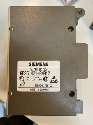 2X Siemens 6ES5 421-8MA12 Simatic S5 Digitale Eingabe0