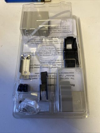 Han 3A hybrid cable side set AC RJ45 Hybrid Neu in versiegelter Verpackung0